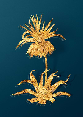 Gold Antique Botanicals