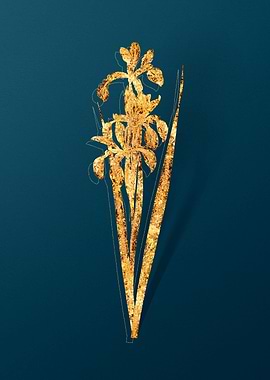 Vintage Botanicals in Gold