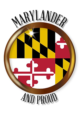 Maryland Proud Flag Button