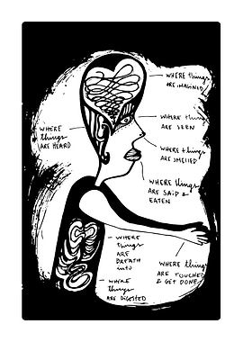 Ink Drawing Illustration