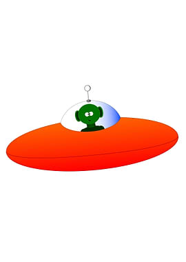 Alien Flying Saucer