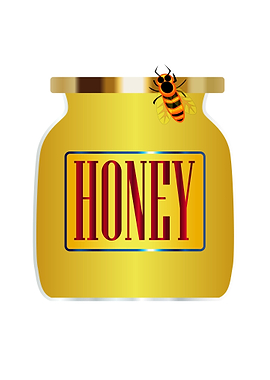Honey Pot And Bee