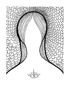 Ink Drawing Illustration