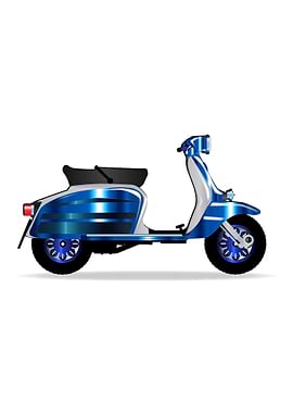 60s Motor Scooter