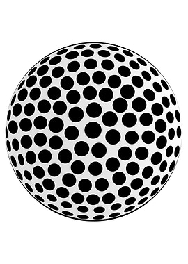 Black Spotted Ball
