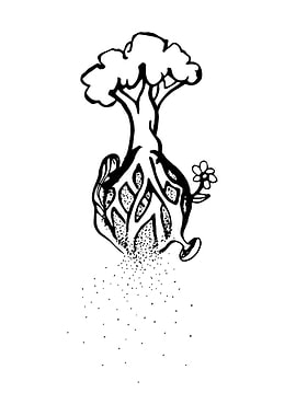 Ink Drawing Illustration