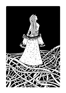 Ink Drawing Illustration