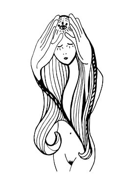 Ink Drawing Illustration