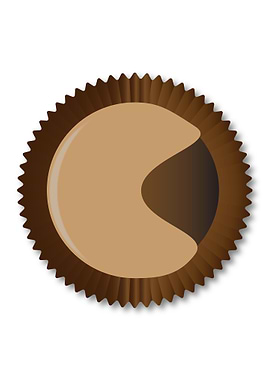 Chocolate Box Moon Shape