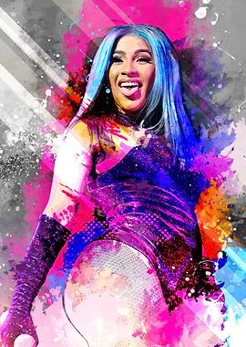 Cardi B PopArt