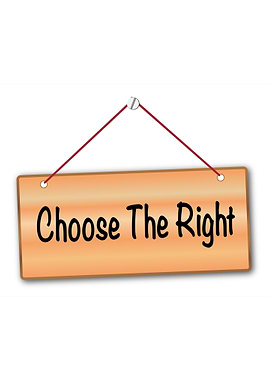 Choose The Right