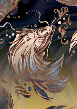 Sand Desert Koi Fish