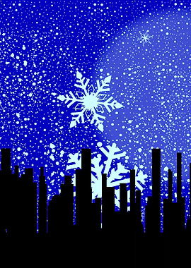 Winter Cityscape