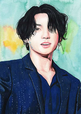 Jungkook BTS Portrait