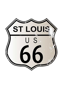 St Louis Route 66 Sign