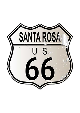 Santa Rosa Route 66 Sign