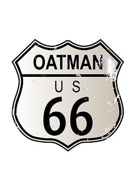 Oatman Route 66 Sign
