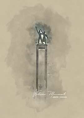 Welcome Monument Indonesia