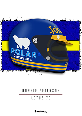 Ronnie Peterson Helmet