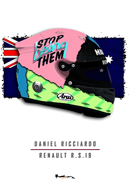 Daniel Ricciardo Helmet