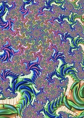 Shiny Rainbow Fractal