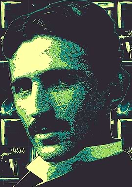 Nicholas Teslah Painting