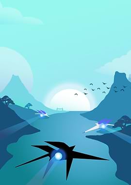 Starfox Corneria Game Art