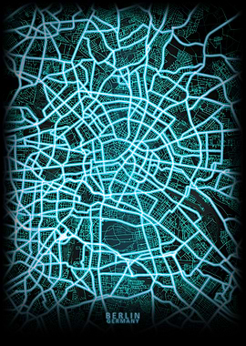 Berlin Germany City Map