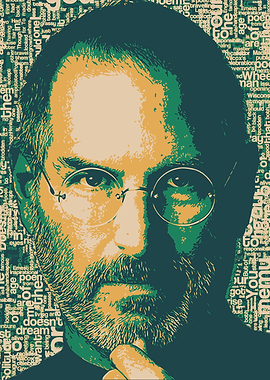 Steve Jobs Artwork Paint