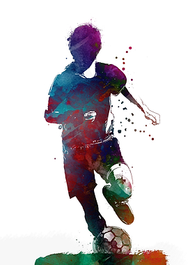 Football soccer player