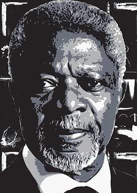 Kofi Annan Painting art