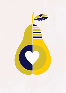 PEAR KITCHEN ART