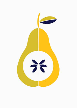 PEAR KITCHEN ART
