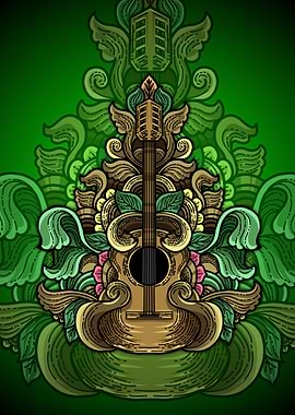 Guitar Illustration