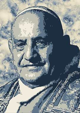 Pope John paul II Painting