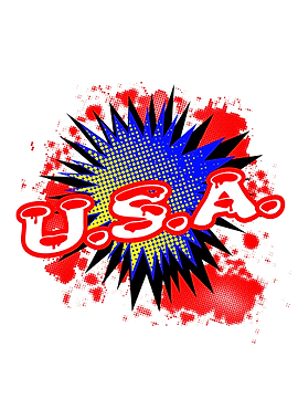 USA Comic Exclamation