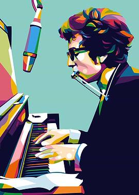 Bob dylan pop art