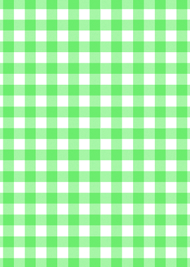Gingham In Green