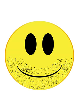 Stubble Smile Face