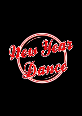 New Years Florescent Light