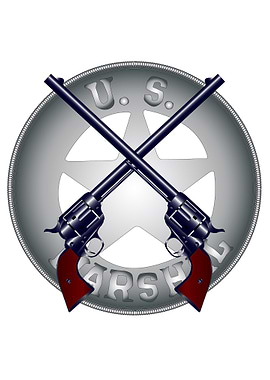 US Marshal Guns and Badge