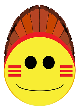 American Indian Smile Face