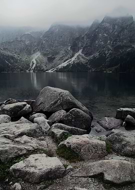 Lake in the mountains