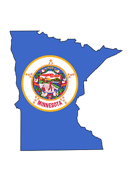 Minnesota Outline Map