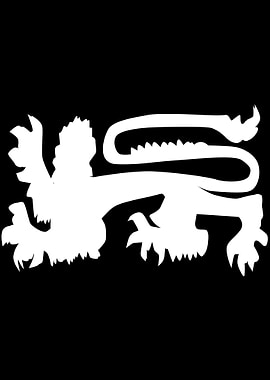 British Lion Silhouette