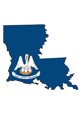 Louisiana State Map