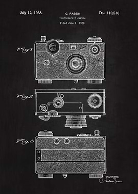 1938 camera patent art