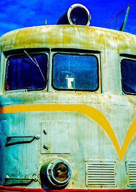 Diesel Loco Frontal View