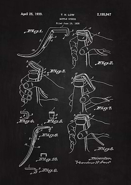 1939 Bottle Opener Art