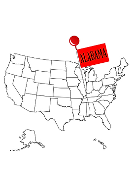 Knob Pin Alabama